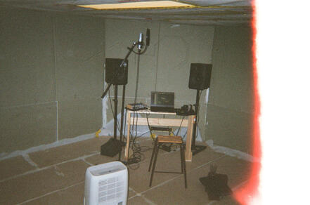 Studio equipment in the bunker at the end of this stage.